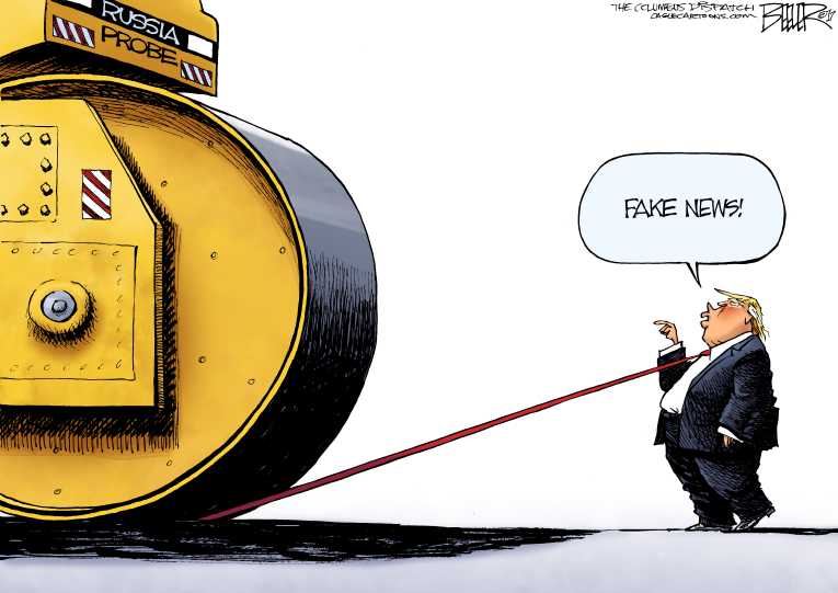 Political/Editorial Cartoon by Nate Beeler, Washington Examiner on Flynn Pleads Guilty