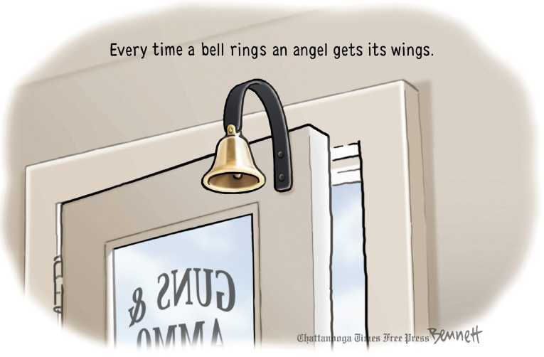 Political/Editorial Cartoon by Clay Bennett, Chattanooga Times Free Press on In Other News