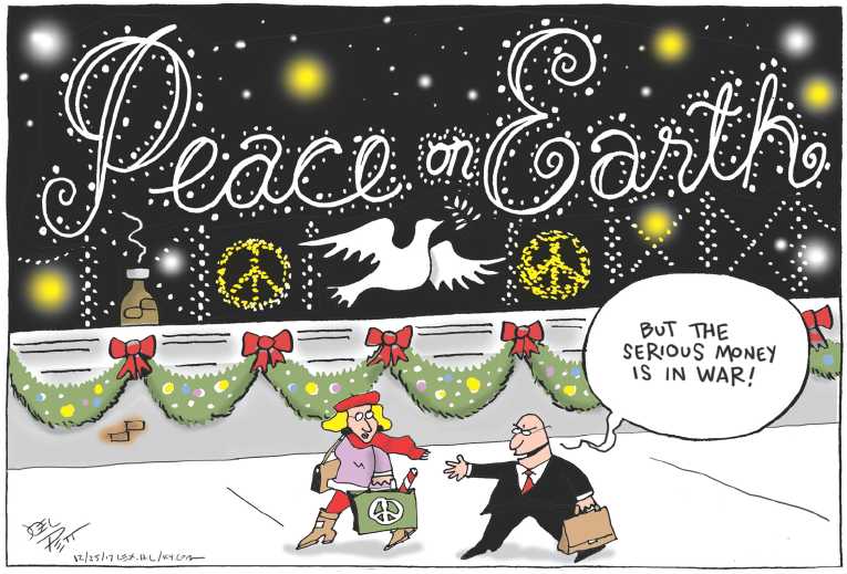 Political/Editorial Cartoon by Joel Pett, Lexington Herald-Leader, CWS/CartoonArts Intl. on In Other News