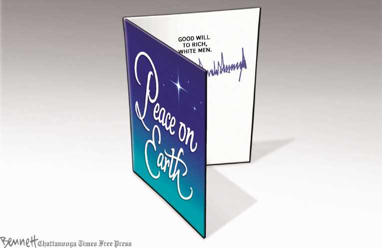 Political/Editorial Cartoon by Clay Bennett, Chattanooga Times Free Press on In Other News