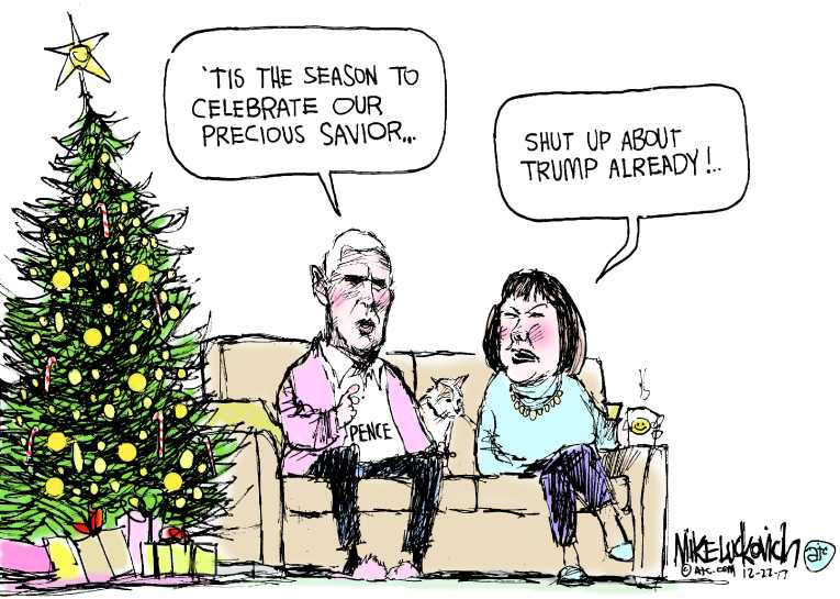 Political/Editorial Cartoon by Mike Luckovich, Atlanta Journal-Constitution on In Other News