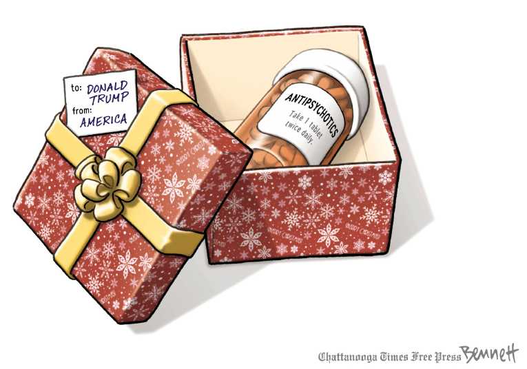 Political/Editorial Cartoon by Clay Bennett, Chattanooga Times Free Press on In Other News