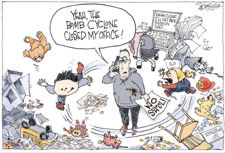 Political/Editorial Cartoon by Signe Wilkinson, Philadelphia Daily News on In Other News