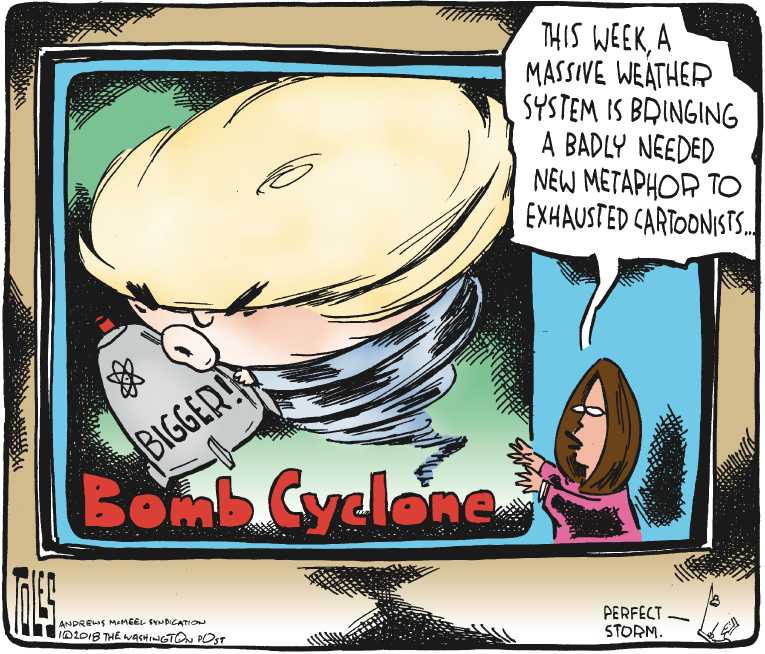 Political/Editorial Cartoon by Tom Toles, Washington Post on In Other News