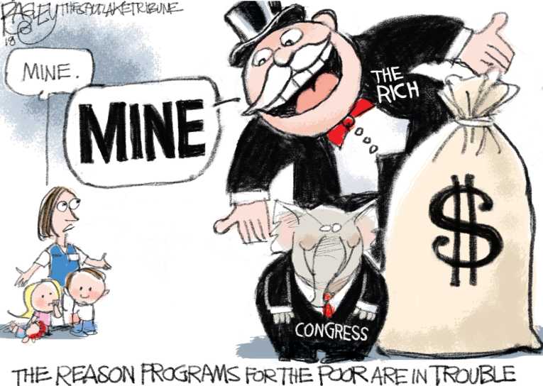 Political/Editorial Cartoon by Pat Bagley, Salt Lake Tribune on In Other News