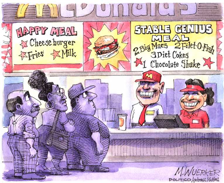 Political/Editorial Cartoon by Matt Wuerker, Politico on In Other News