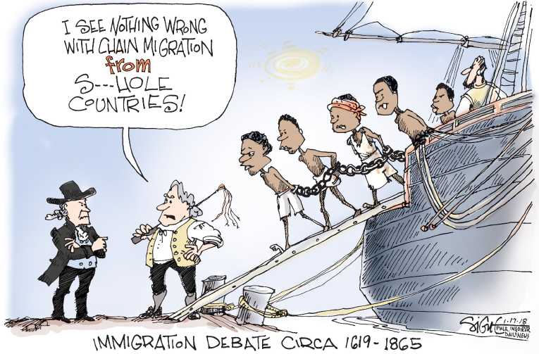 Political/Editorial Cartoon by Signe Wilkinson, Philadelphia Daily News on In Other News