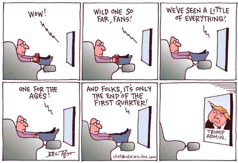 Political/Editorial Cartoon by Joel Pett, Lexington Herald-Leader, CWS/CartoonArts Intl. on In Other News