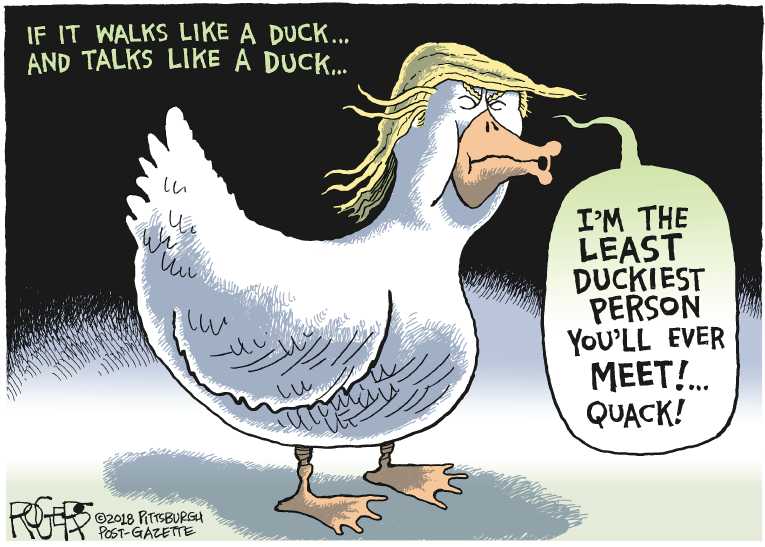 Political/Editorial Cartoon by Rob Rogers, The Pittsburgh Post-Gazette on DACA Deal Stalls