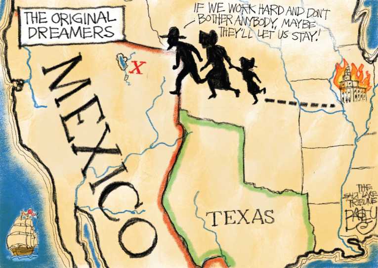 Political/Editorial Cartoon by Pat Bagley, Salt Lake Tribune on In Other News
