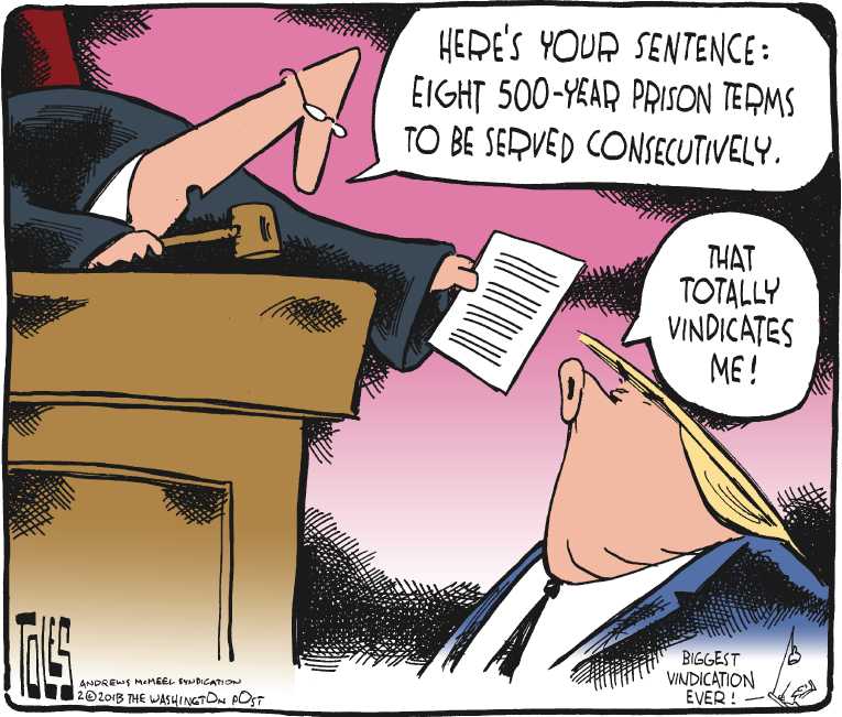 Political/Editorial Cartoon by Tom Toles, Washington Post on Nunes Memo Released