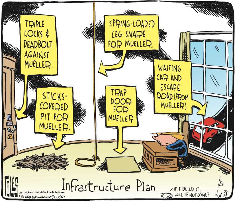Political/Editorial Cartoon by Tom Toles, Washington Post on Nunes Memo Released