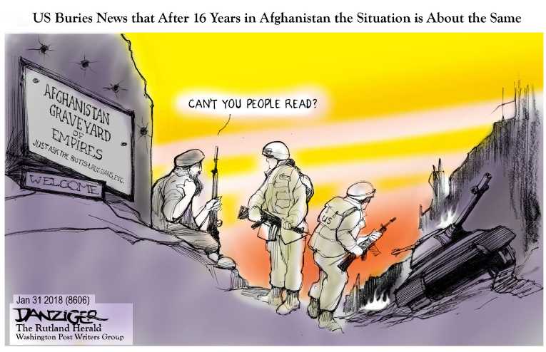 Political/Editorial Cartoon by Jeff Danziger on In Other News