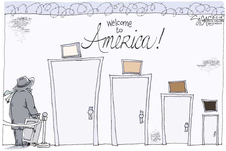 Political/Editorial Cartoon by Signe Wilkinson, Philadelphia Daily News on In Other News