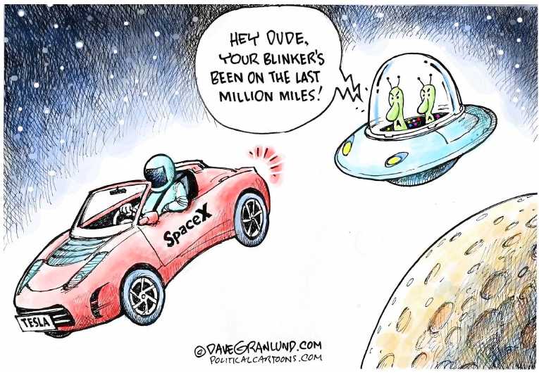 Political/Editorial Cartoon by Dave Granlund on In Other News