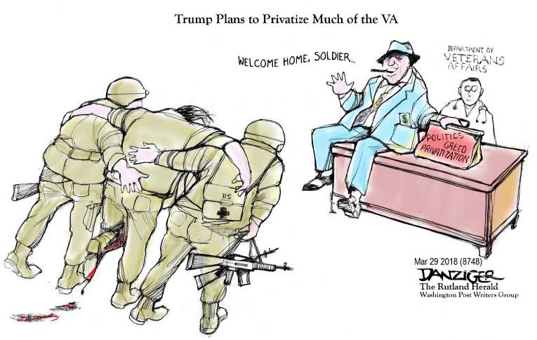 Political/Editorial Cartoon by Jeff Danziger on Scott Pruitt Not Fired