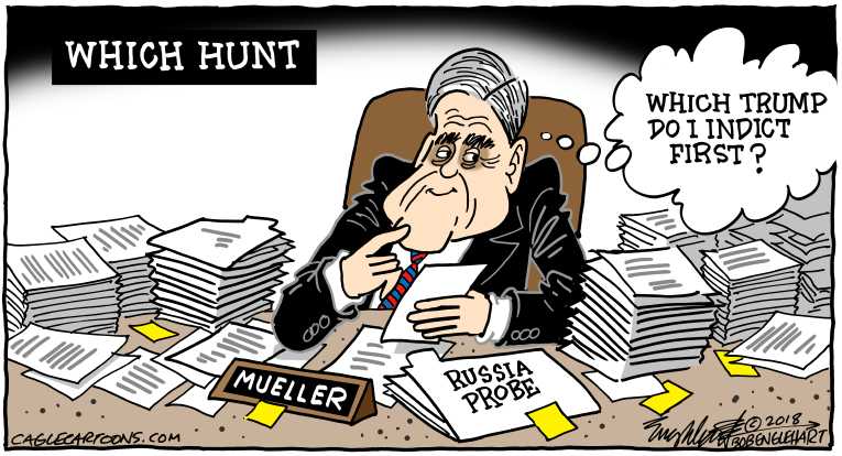 Political/Editorial Cartoon by Bob Englehart, Hartford Courant on President Unlikely to Testify