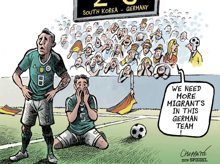 Political/Editorial Cartoon by Patrick Chappatte, International Herald Tribune on In Other News