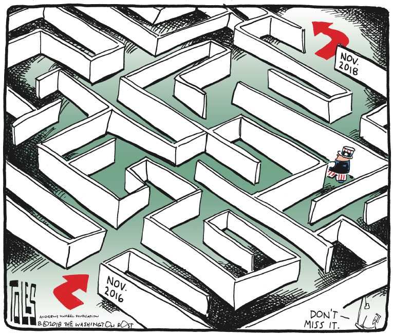 Political/Editorial Cartoon by Tom Toles, Washington Post on In Other News