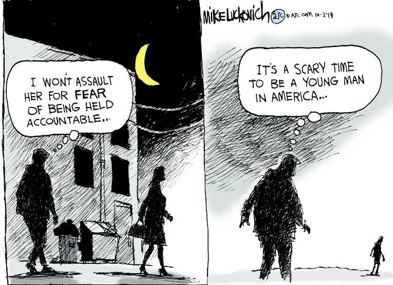 Political/Editorial Cartoon by Mike Luckovich, Atlanta Journal-Constitution on In Other News