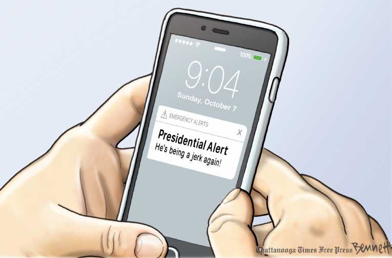 Political/Editorial Cartoon by Clay Bennett, Chattanooga Times Free Press on President Pursues More Power