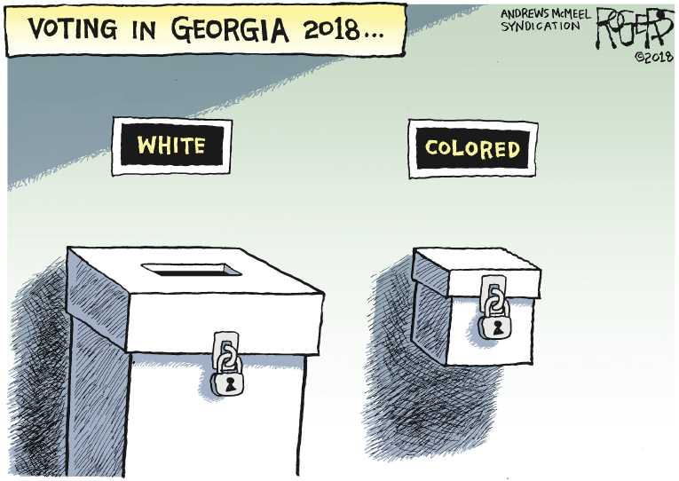 Political/Editorial Cartoon by Rob Rogers on GOP Sees Path to Victory