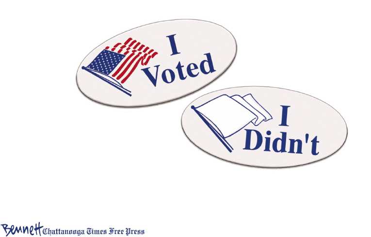 Political/Editorial Cartoon by Clay Bennett, Chattanooga Times Free Press on In Other News