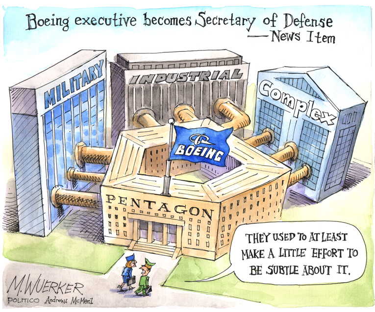 Political/Editorial Cartoon by Matt Wuerker, Politico on In Other News
