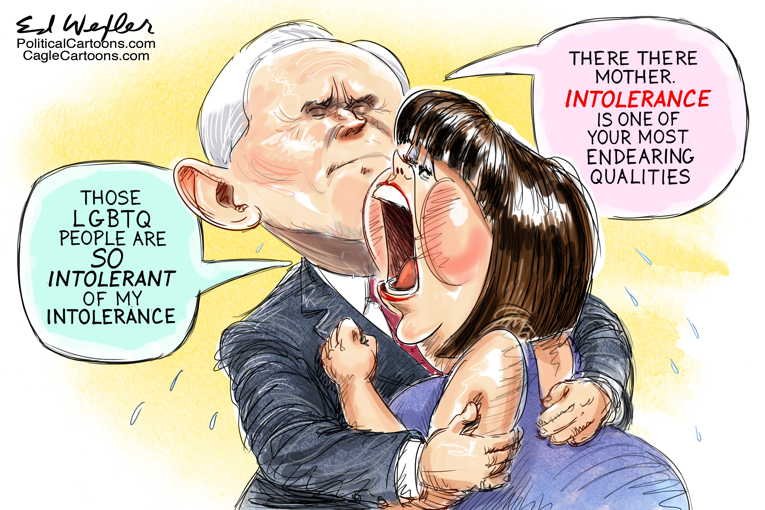 Political/Editorial Cartoon by Ed Wexler, PoliticalCartoons.com on In Other News