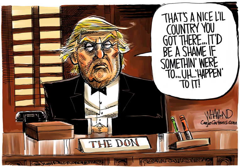 Political/Editorial Cartoon by Dave Whamond, Canada, PoliticalCartoons.com on President Goes on Tweet Rampage