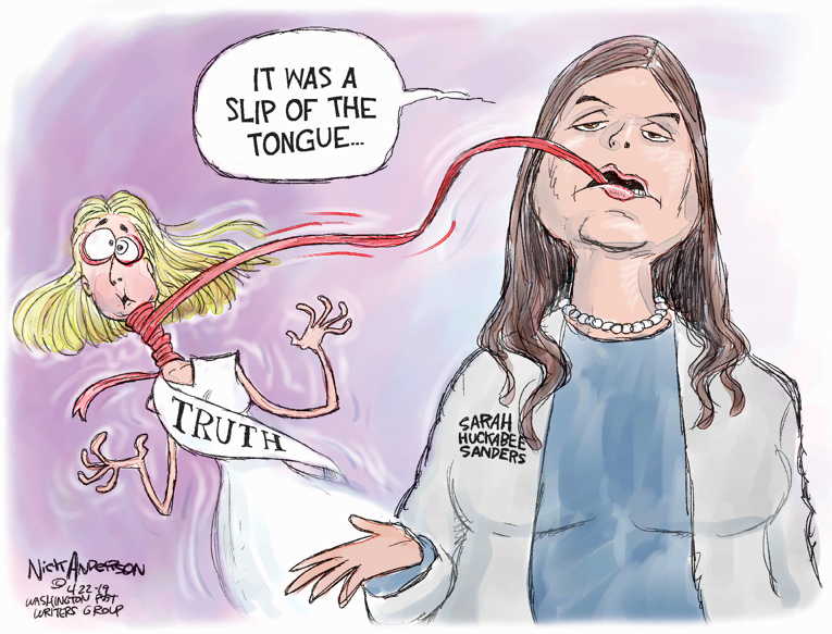 Political/Editorial Cartoon by Nick Anderson, Houston Chronicle on In Other News