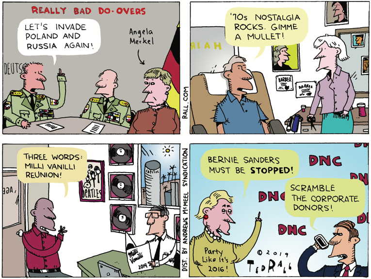 Political/Editorial Cartoon by Ted Rall on In Other News