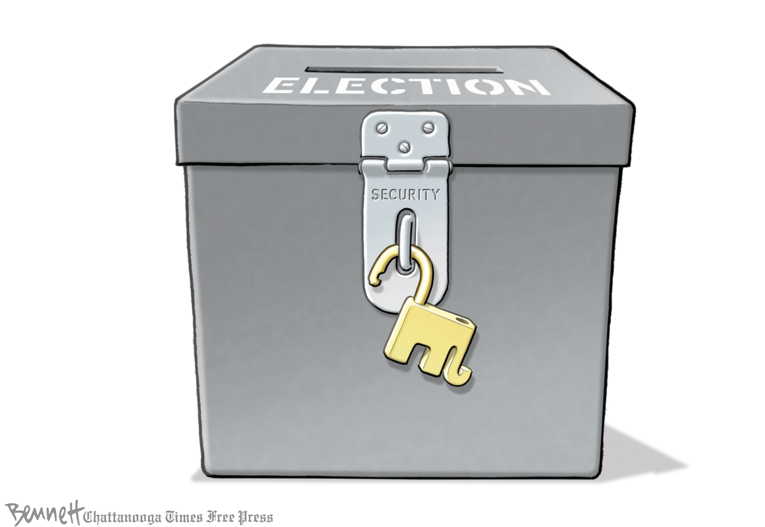 Political/Editorial Cartoon by Clay Bennett, Chattanooga Times Free Press on McConnell Goes Full Monty