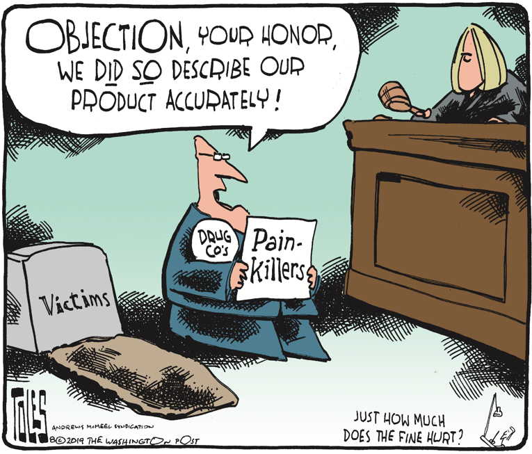 Political/Editorial Cartoon by Tom Toles, Washington Post on In Other News