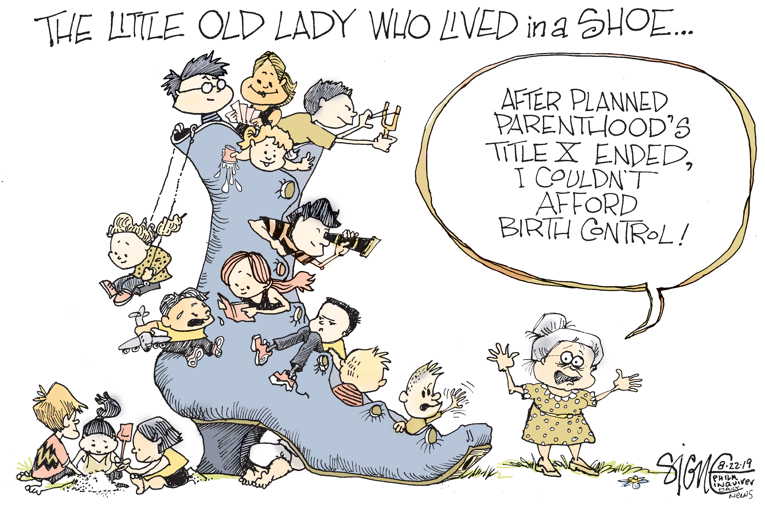 Political/Editorial Cartoon by Signe Wilkinson, Philadelphia Daily News on In Other News