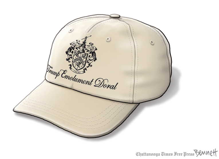 Political/Editorial Cartoon by Clay Bennett, Chattanooga Times Free Press on President Goes for Broke