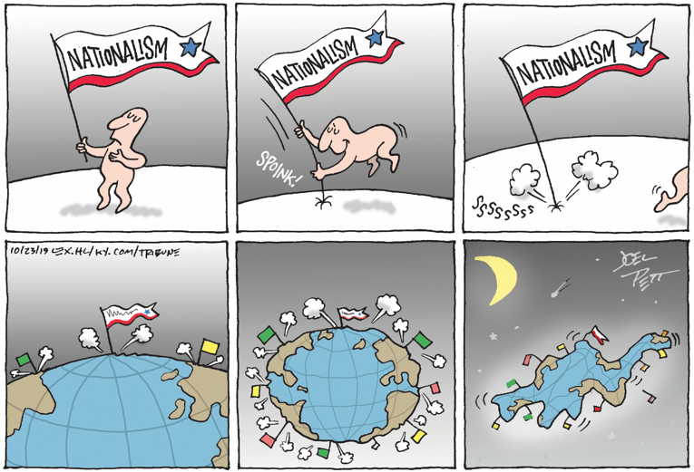 Political/Editorial Cartoon by Joel Pett, Lexington Herald-Leader, CWS/CartoonArts Intl. on In Other News