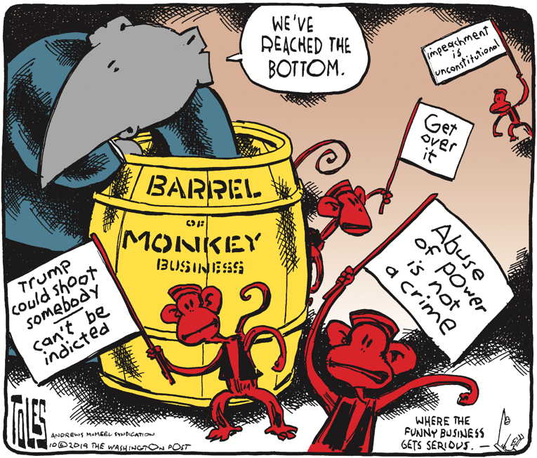 Political/editorial cartoon