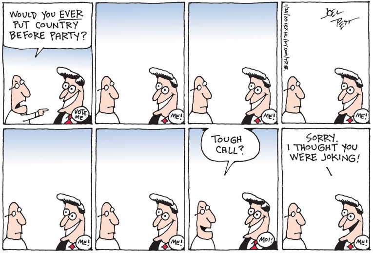Political/Editorial Cartoon by Joel Pett, Lexington Herald-Leader, CWS/CartoonArts Intl. on In Other News