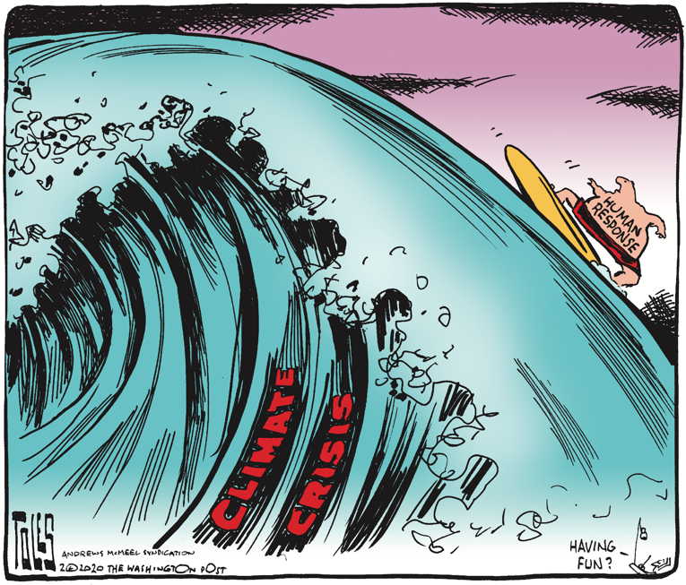 Political/Editorial Cartoon by Tom Toles, Washington Post on In Other News