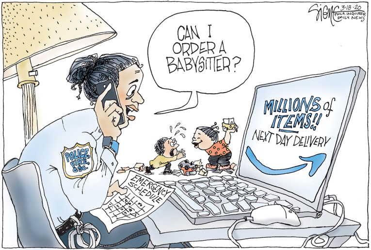 Political/Editorial Cartoon by Signe Wilkinson, Philadelphia Daily News on Health Care Debate Renews