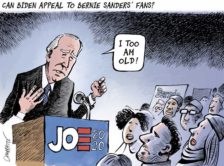 Political/Editorial Cartoon by Patrick Chappatte, International Herald Tribune on Dems Blowing It Again