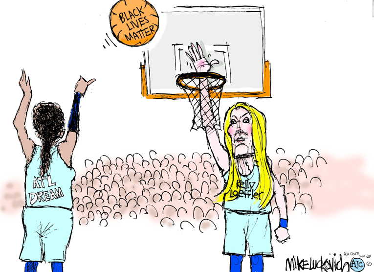 Political/Editorial Cartoon by Mike Luckovich, Atlanta Journal-Constitution on In Other News