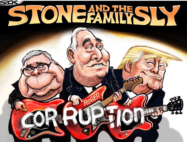 Political/Editorial Cartoon by Steve Sack, Minneapolis Star Tribune on Trump Ramps Up Campaign