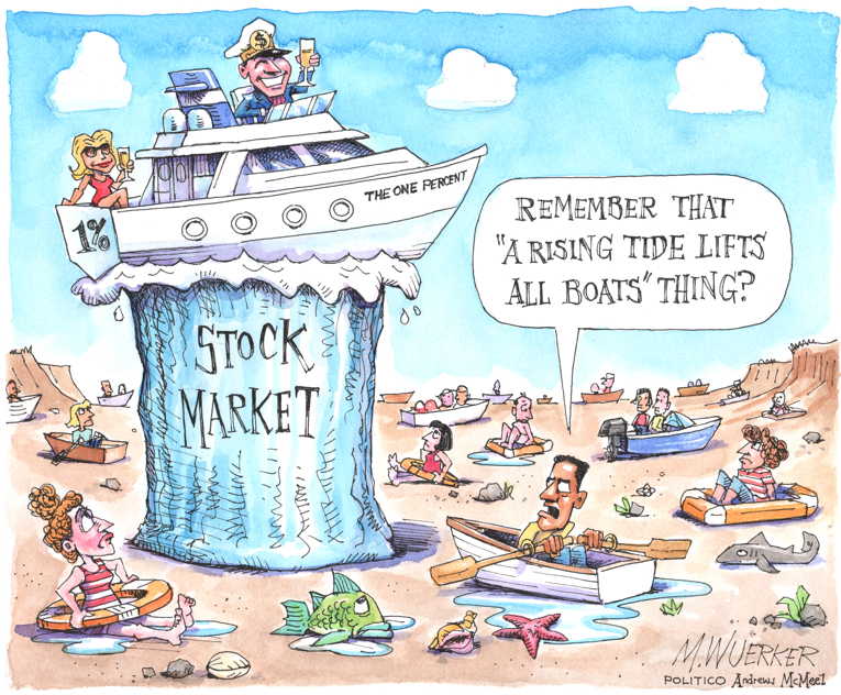 Political/Editorial Cartoon by Matt Wuerker, Politico on In Other News