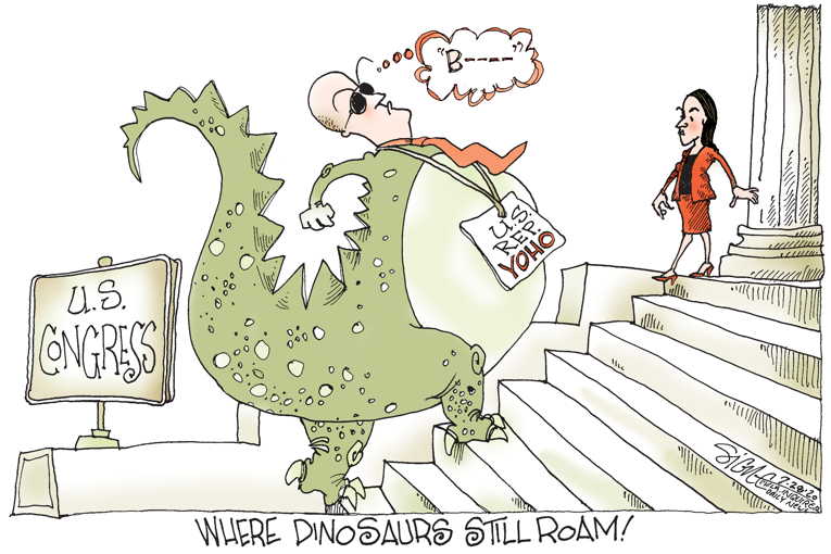 Political/Editorial Cartoon by Signe Wilkinson, Philadelphia Daily News on In Other News