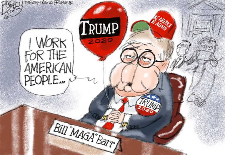 Political/Editorial Cartoon by Pat Bagley, Salt Lake Tribune on In Other News
