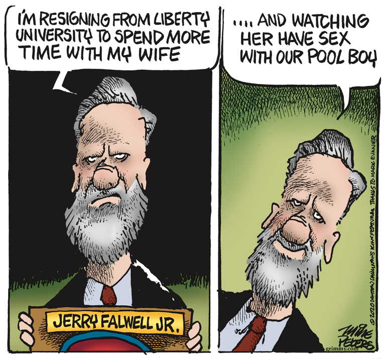 Political/Editorial Cartoon by Mike Peters, Dayton Daily News on In Other News