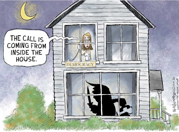 Political/Editorial Cartoon by Nick Anderson, Houston Chronicle on In Other News