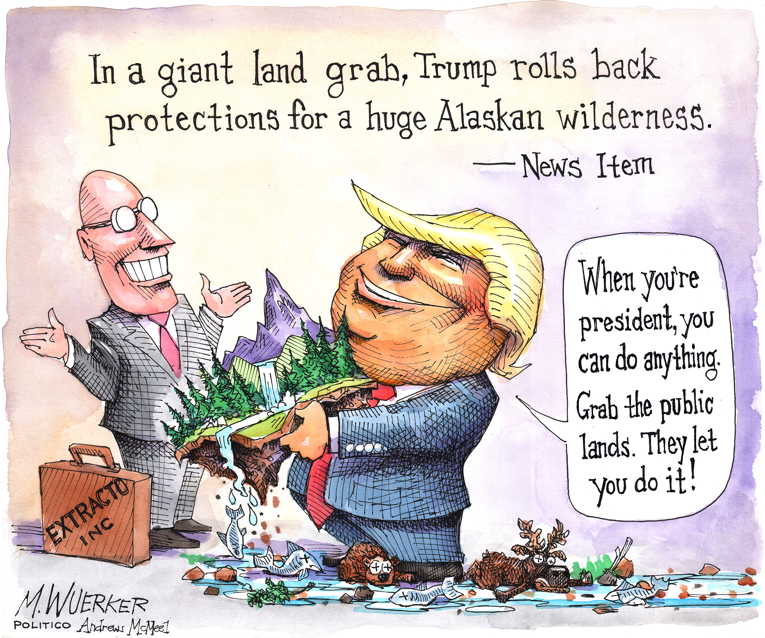 Political/Editorial Cartoon by Matt Wuerker, Politico on In Other News